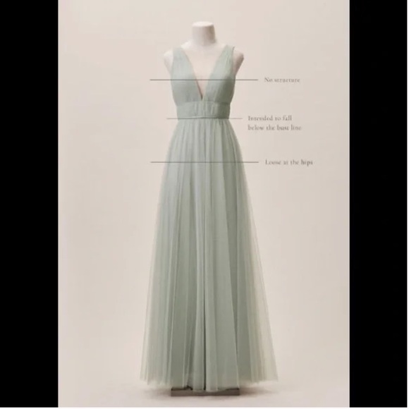 BHLDN Jenny Yoo Sarita Dress NWT - Picture 3 of 3